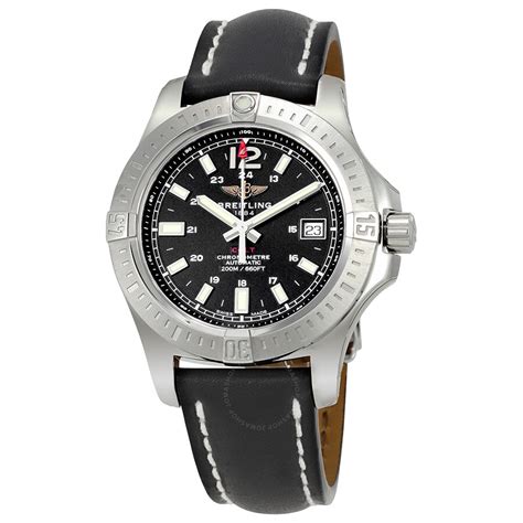 breitling colt 41 automatic black for sale new|breitling automatic colt 41mm jomashop.